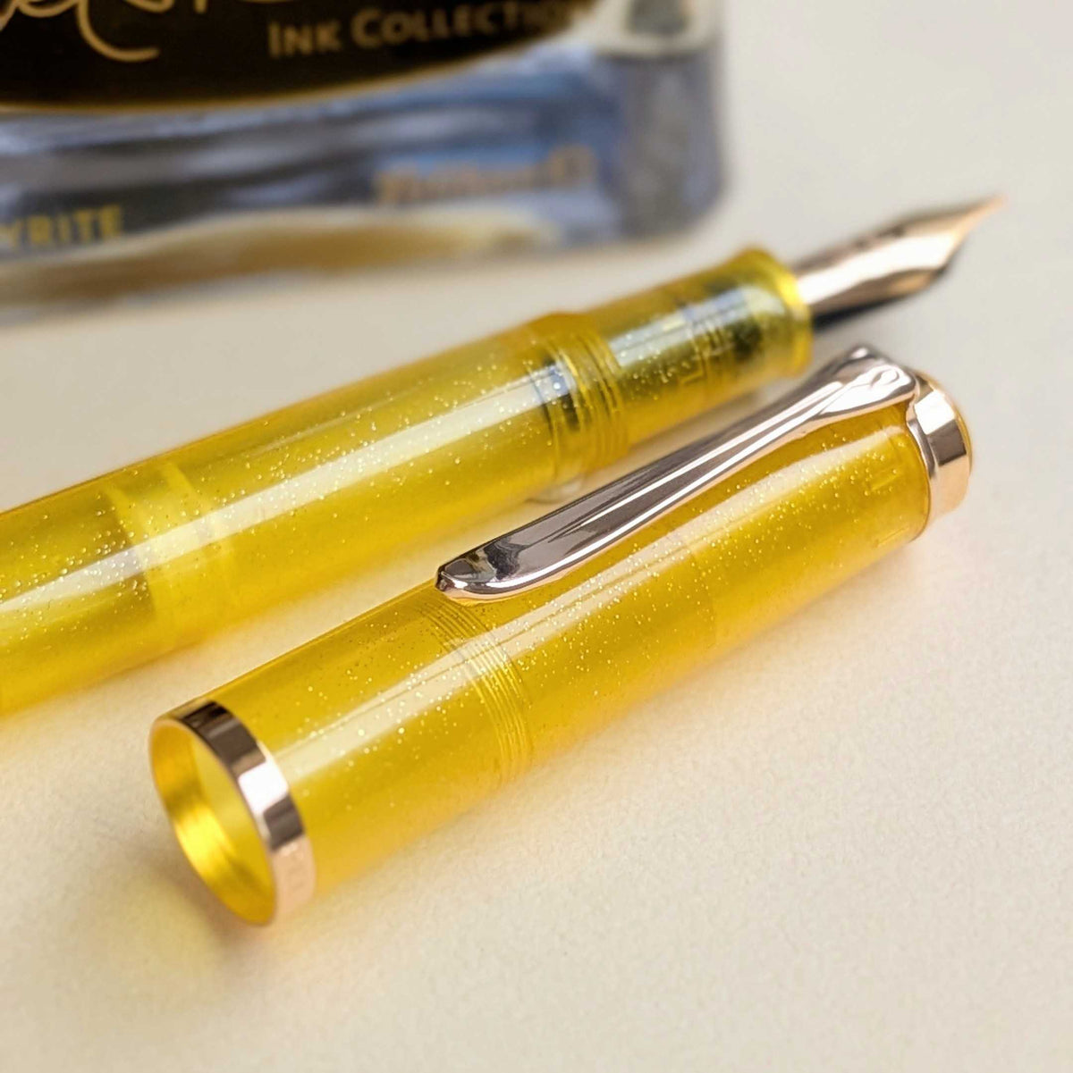 Pelikan Classic M200 パイライト 万年筆+インクセット