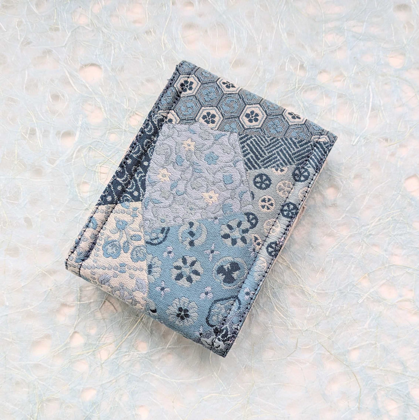 Blue Kaleidoscope 3 pen case, Mini size BUNGUBOX x yurie