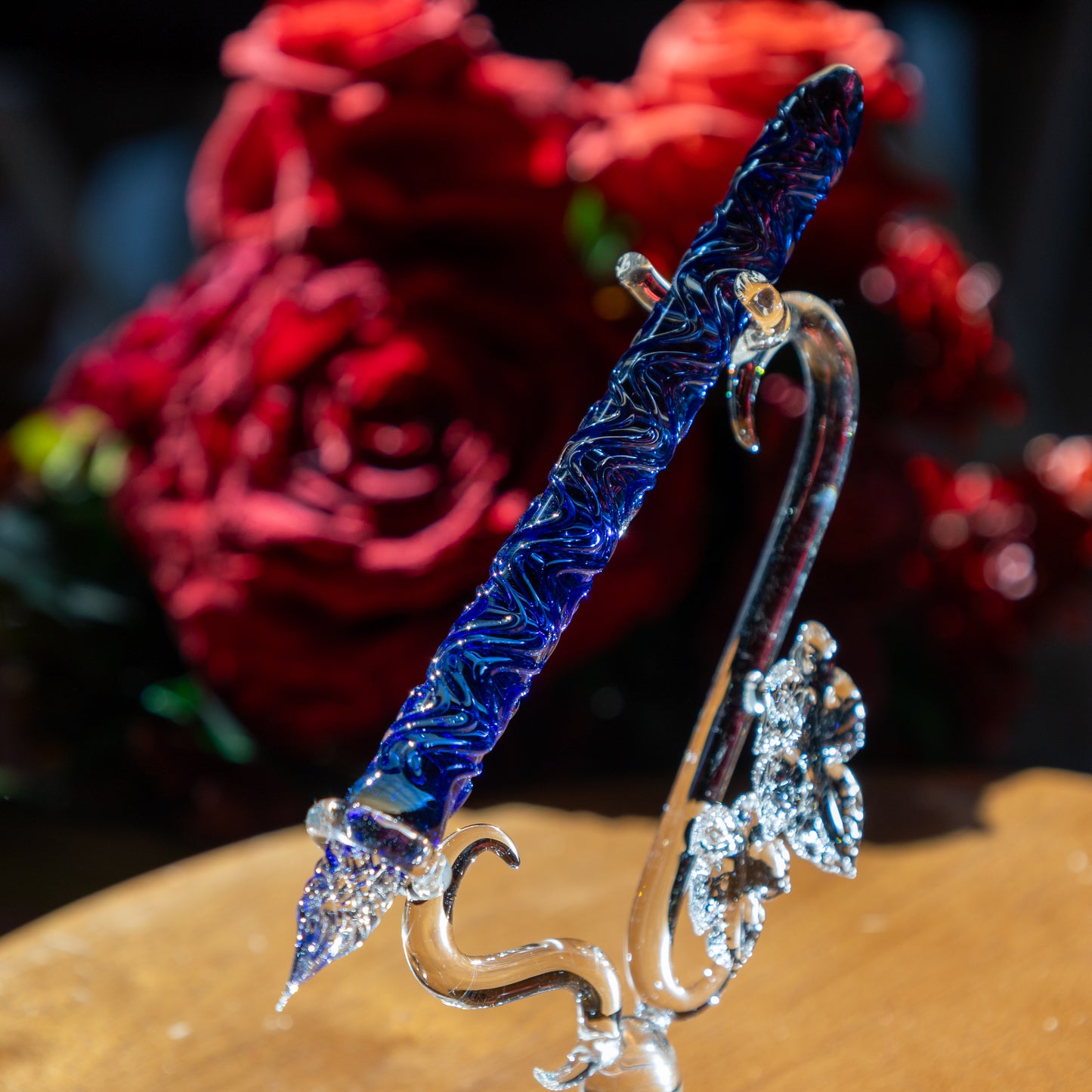 Ivy Leaf Pen Stand for Glass Pen, BUNGUBOX x Glass Studio Adhoc