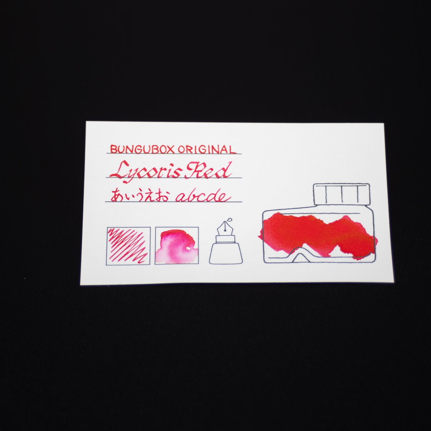 Ink tells more Ink Sample Cards (Reds,Browns,Iron Gall Inks, Pigment Inks)