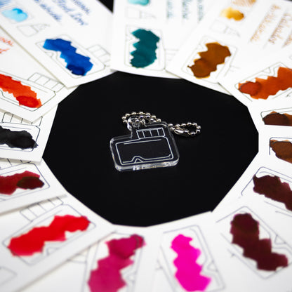 Ink tells more Ink Sample Cards (Reds,Browns,Iron Gall Inks, Pigment Inks)