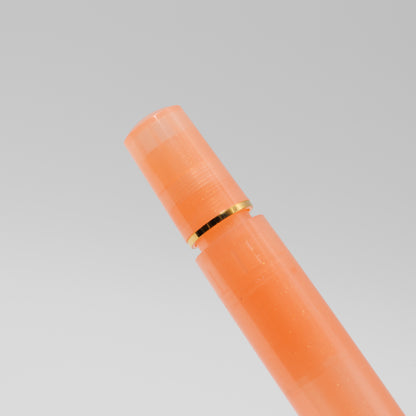 Pelikan M200 Apricot Achat fountain pen with the Edelstein Ink Set