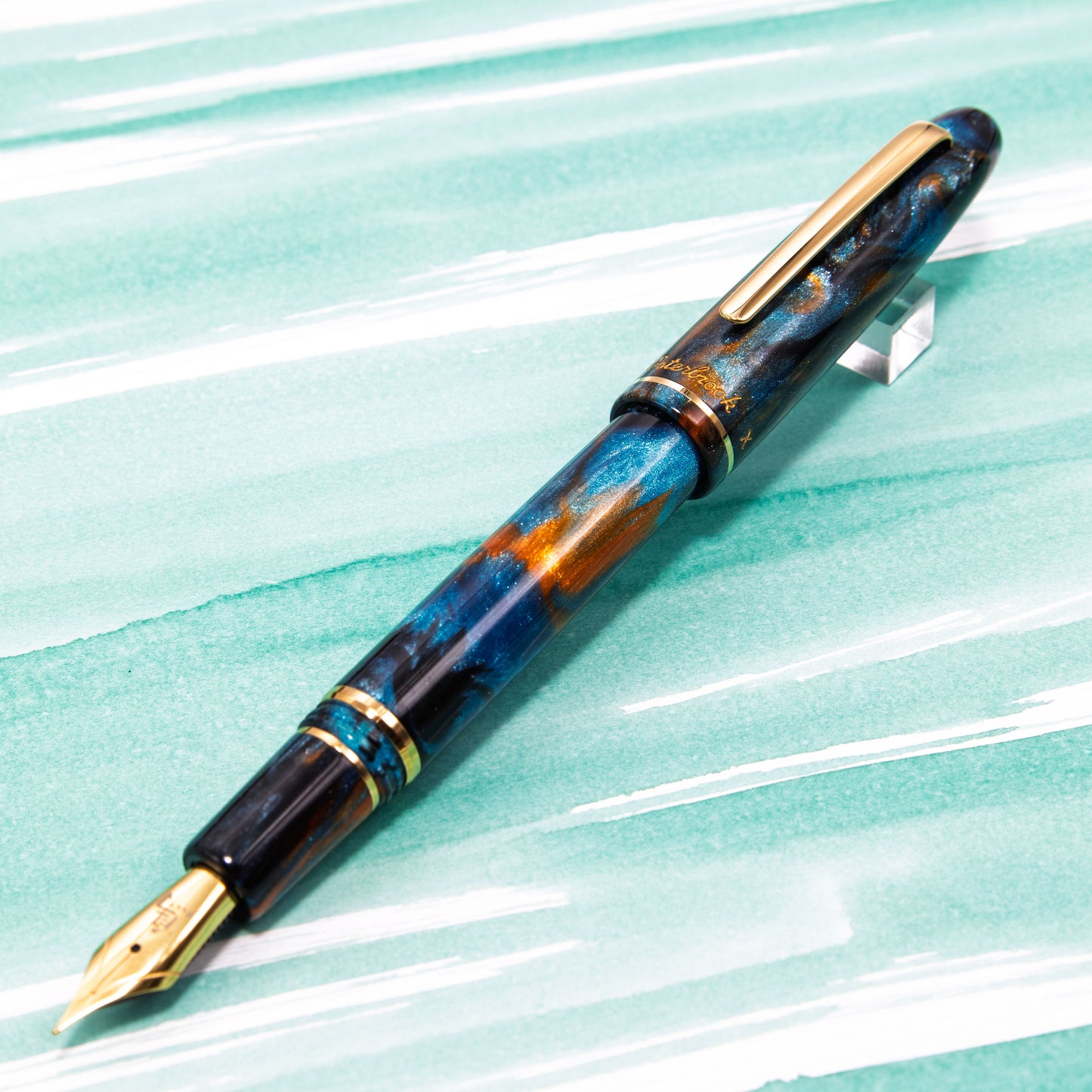 Kachofugetsu - Kingfisher Fountain Pen BUNGUBOX x Esterbrook