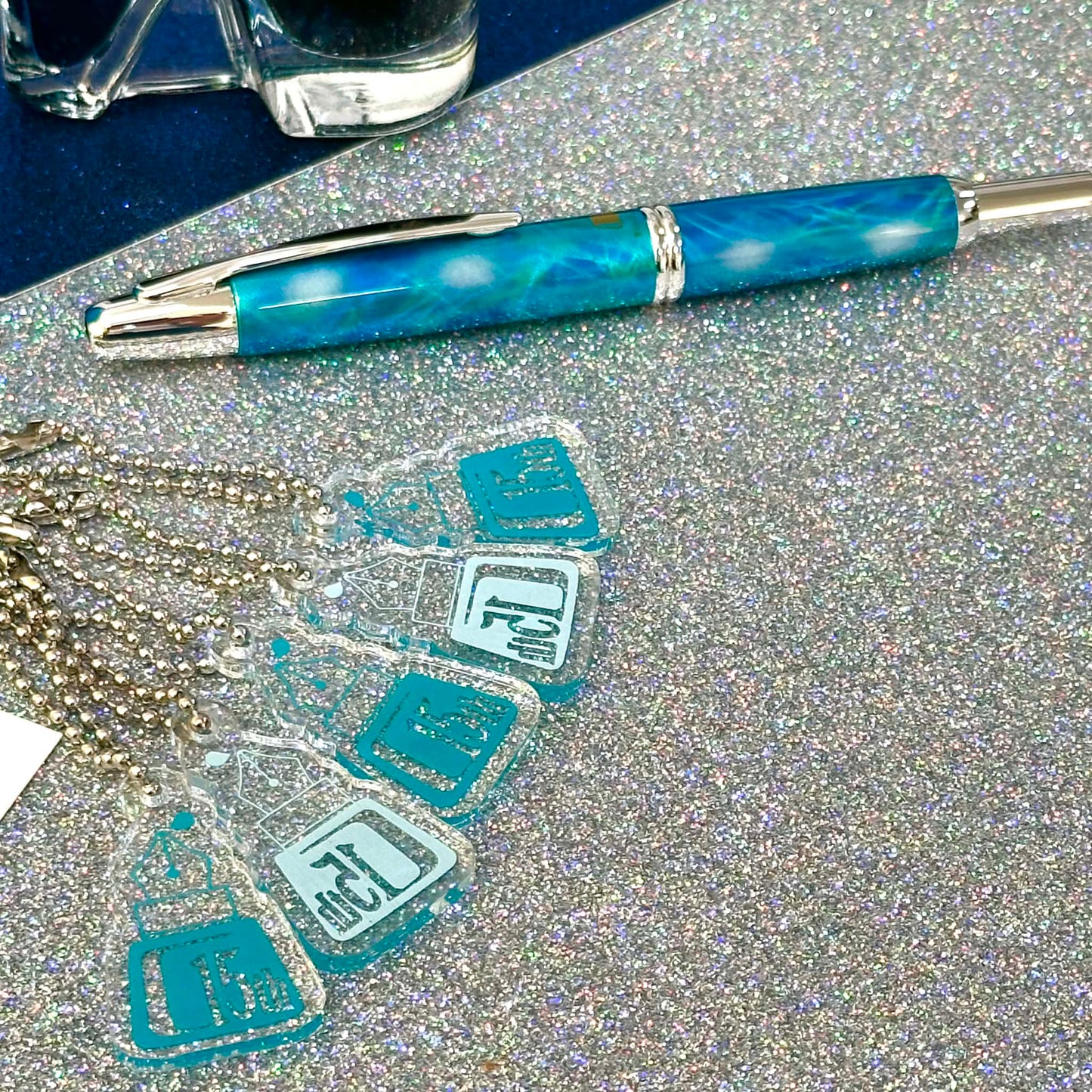 15th Anniversary Acrylic Logo Charm