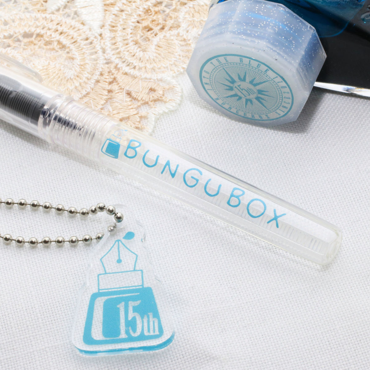 BUNGUBOX 15th Anniversary Color Logo Preppy Fountain Pen