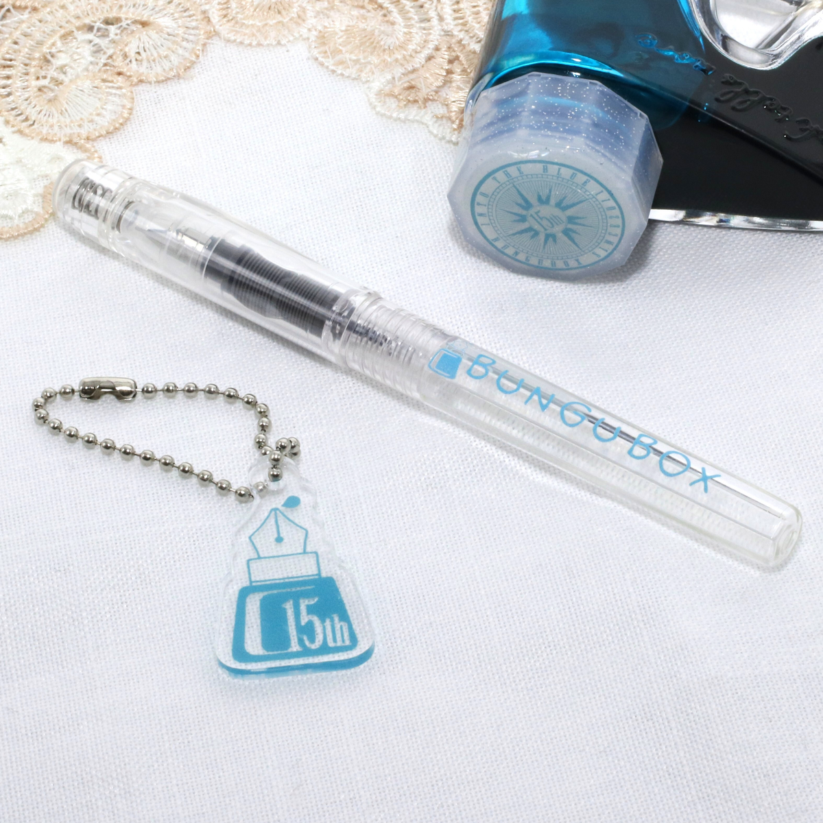 BUNGUBOX 15th Anniversary Color Logo Preppy Fountain Pen
