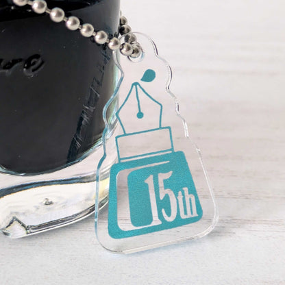 15th Anniversary Acrylic Logo Charm