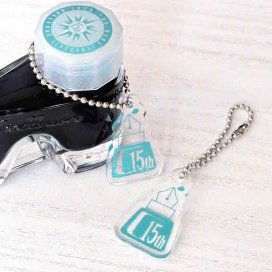 15th Anniversary Acrylic Logo Charm