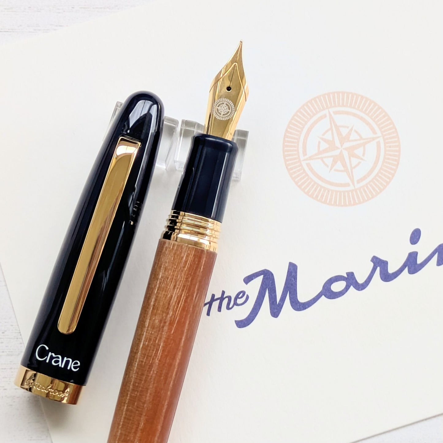 Esterbrook x Crane Stationery Set “Mariner”