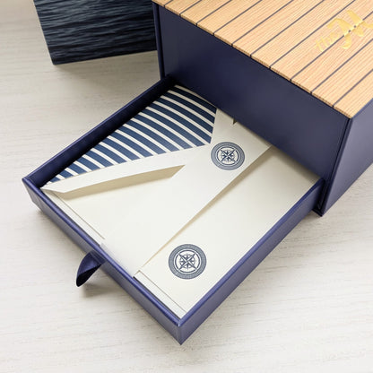 Esterbrook x Crane Stationery Set “Mariner”