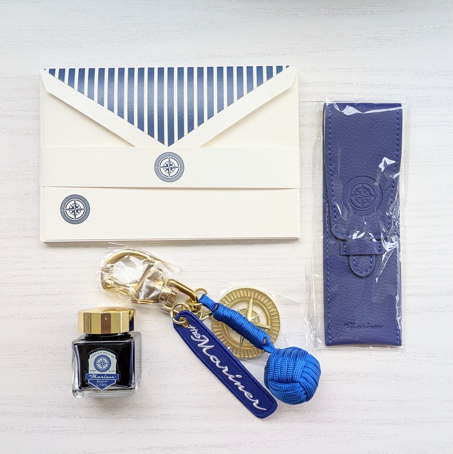 Esterbrook x Crane Stationery Set “Mariner”