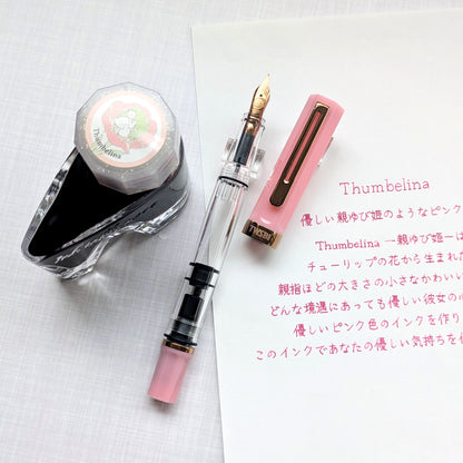 TWSBI ECO Pink Lemonade with Bronze Fountain Pen