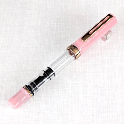 TWSBI ECO Pink Lemonade with Bronze Fountain Pen