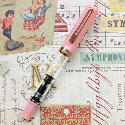 TWSBI ECO Pink Lemonade with Bronze Fountain Pen